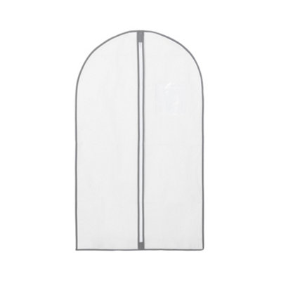 Compactor World Of Storage White Suit Garment Bag from B&Q