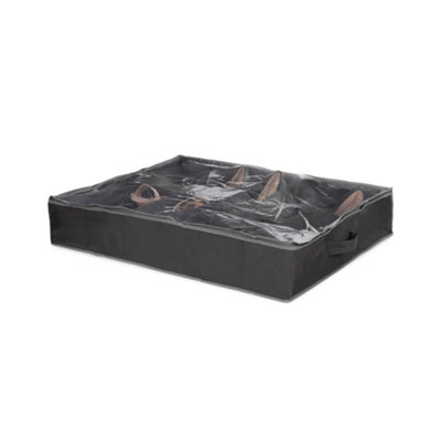 Compactor Plastic 12 Compartment Underbed Shoe Storage Bag from B&Q