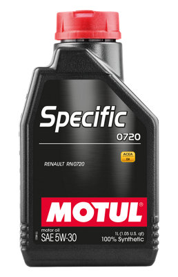 Motul Specific 0720 5W30 1 Liter Auto Lubricant Oil 5W-30 Fully Synthetic 102208