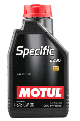 Motul Specific 2290 5W30 1 Liter Auto Engine Oil 5W-30 Fully Synthetic 109324