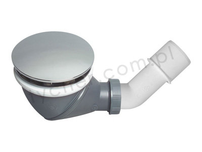 Wirquin Wirquin James Multi Directional Shower Waste Drain 90mm 360 Degree With Cap C... from B&Q