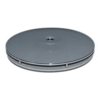 Dome Lid Replacement Part Wirquin Slim Slim+ Chromed Plastic Drain Waste Trap from B&Q