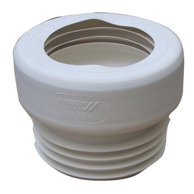 Wirquin Push-Fit Straight Pan Connector (Dia)110mm from B&Q