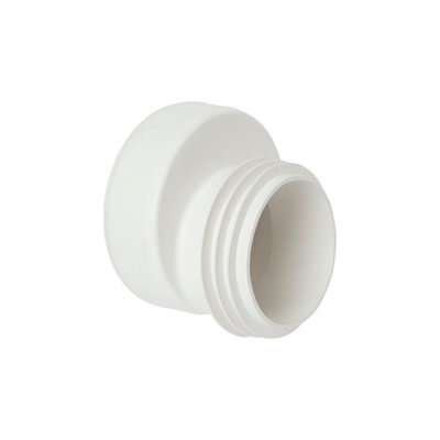 Wirquin Push-Fit Offset Pan Connector (Dia)110mm from B&Q