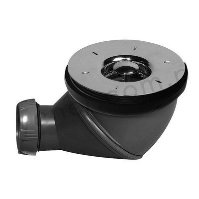 Wirquin Wirquin James Multi Directional Shower Waste Drain 90mm 360 Degree High Flow from B&Q