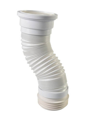 Wirquin Push-Fit Flexible Extendable Pan Connector (Dia)110mm230mm 550mm from B&Q