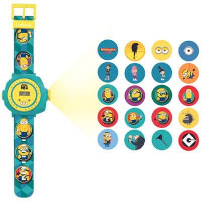 Lexibook Dmw050Des Despicable Me Minions Children’s 20 Images Projection Watch