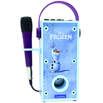 Lexibook Btp185Fzz Disney Frozen Luminous Bluetooth Speakers With Lights & Mic from B&Q