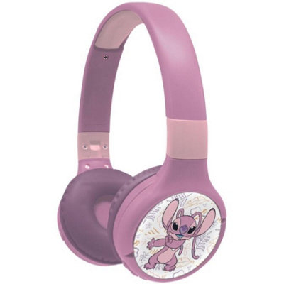 Lexibook Hpbt010D1 Disney Stitch Bluetooth & Wired Foldable Headphones - Purple