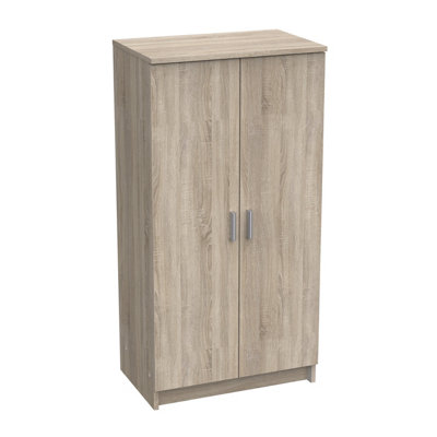 FurniComp LTD Furnicomp Milano Oak Effect 21 Pair Shoe Storage Cabinet With Doors from B&Q