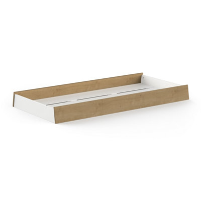Lyte Furnicomp Elsie Kids Under Bed Storage Drawer- Matt White & Hamilton Oak from B&Q