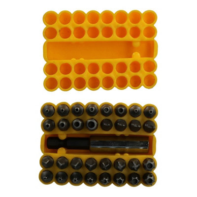 33pc Security Tamperproof Hex Allen Star Torx Tri Wing Metric Imperial ...
