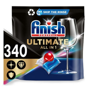 340 x Finish Ultimate All in One Dishwasher Tablets Regular