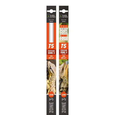 Reptile Systems T5 Zone 3 Uvb 39W 850mm from B&Q