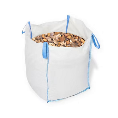 20mm Golden Gravel 800Kg Bulk Bag (X3 Bags) from B&Q