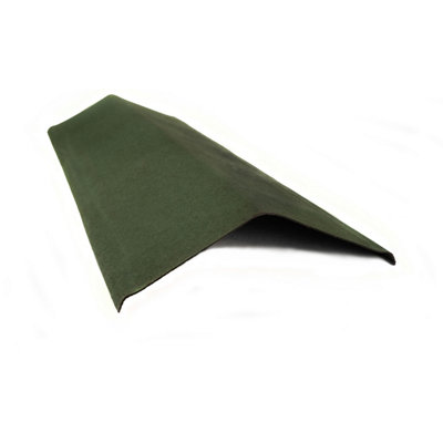 Onduline Green Bitumen Edge Piece(L)1M (W)310mm (T)3mm from B&Q