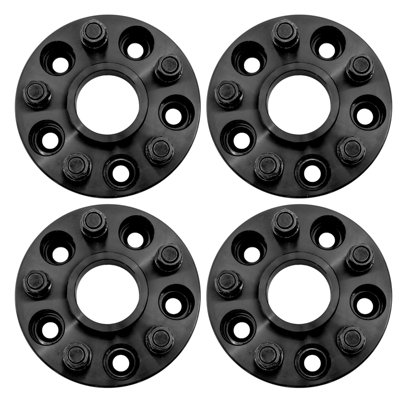 Winchmax 30mm Wheel Spacers To Fit Land Rover Discovery Mkii -Disco 2Range Rover P38. Blk T2 from B&Q