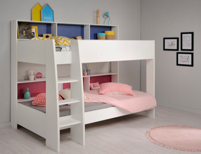 Tam Tam 2 Bunkbed Pink/blue Panels from B&Q