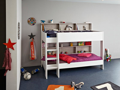 Parisot Tam Tam 3 Bunkbed Grey Panels from B&Q