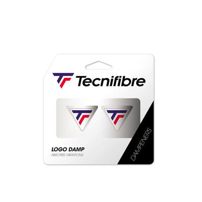 Tecnifibre Logo Dampener TricolourUltimate Vibration Reduction For Tennis Rackets