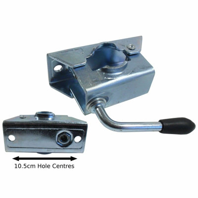 AB Tools GENUINE MAYPOLE PRESSED STEEL 34MM SPLIT CLAMP, TRAILER JOCKEY