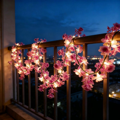 35 LED Willow Vine Lights Artificial Plants String Lights Flexible DIY ...