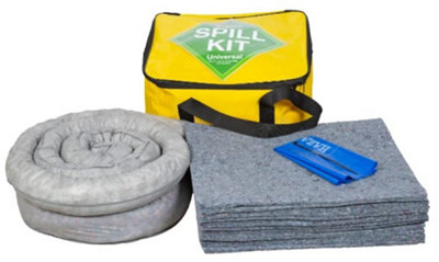 35 Litre EVO Spill Kit in a Cube Bag - Suitable for Hydraulics, Oils ...