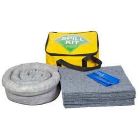 35 Litre EVO Spill Kit in a Cube Bag - Suitable for Hydraulics, Oils, Coolant, Fuels and Mild Ac'ds.