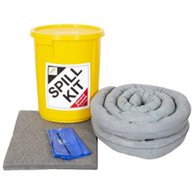 35 Litre Maintenance Spill Kit in a Plastic Drum