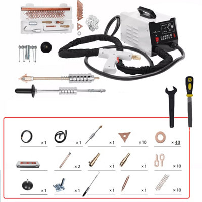 3500A Car Body Repair Kit Paintless Dent Puller Spot Welder Welding Machine