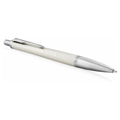 Accessotech Parker Urban Silver Chiselled Ballpoint Pen Twist Action Metal Barrel With Chrome Trim from B&Q