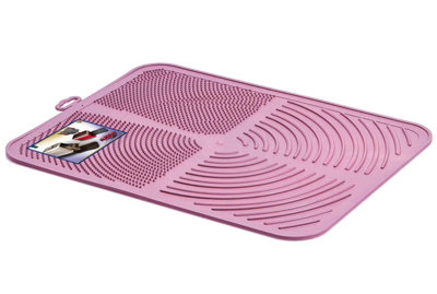 Cat Centre.direct Cat Centre Litter Tray Floor Bpa-Free Mat Pink