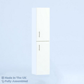 350mm Tall Wall Unit - Vivo Gloss White - Left Hand Hinge