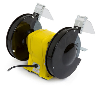 350w Bench Grinder Wolf 8" Bench Mounted 2 Grinding Wheels - 4