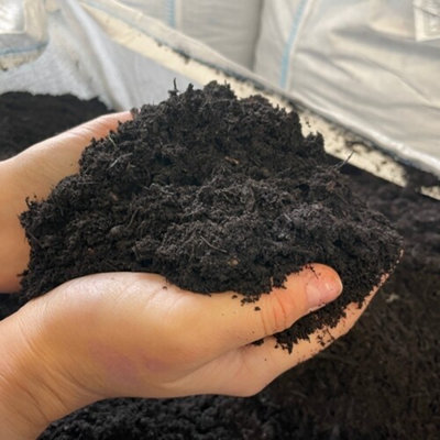 QGS Organic Garden Compost Jumbo Bulk Bag (Approx 1200 Ltrs) from B&Q