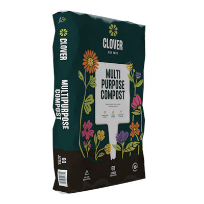 Clover Multi Purpose Compost 60 Litre Bags from B&Q