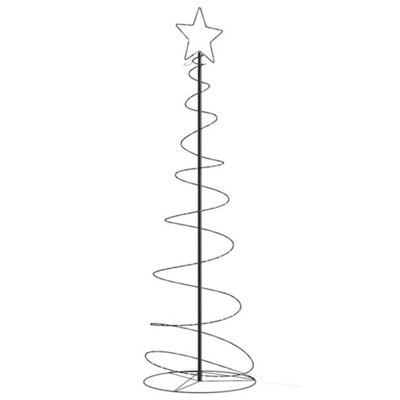 Berkfield Christmas Tree Light Cone 120 Leds Warm White 180 Cm from B&Q