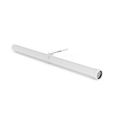 Glowworm Glow-Worm Extension 1M Dn60 Polypropylene White 20219542 from B&Q