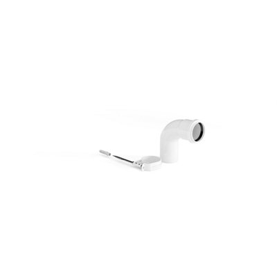 Glowworm Glow-Worm Elbow 87Deg Dn60 Wht 20219550 from B&Q