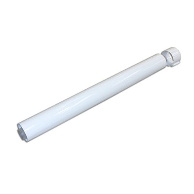 Glowworm Glow-Worm Extension Pipe Polypropylene White 1M 20257008 from B&Q