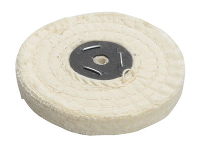 Zenith ProfinStitched Calico Mop 4In X 1 Section from B&Q