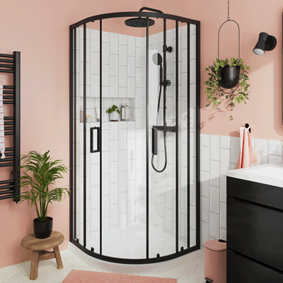 Shop shower enclosures.