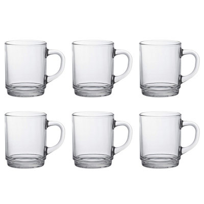  - Duralex Set Of 6 Versailles Clear Mug 26Cl