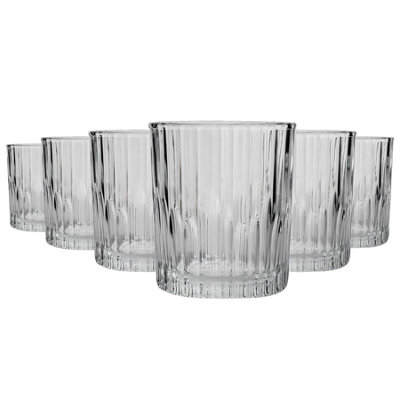 Duralex Manhattan Vintage Whisky Glasses220MlPack Of 6 from B&Q