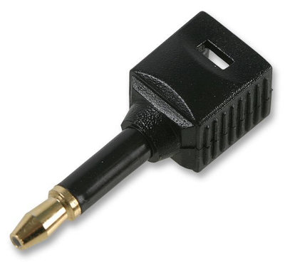 ProSignal Pro SignalAdaptorToslink Socket To 3.5mm Plug from B&Q