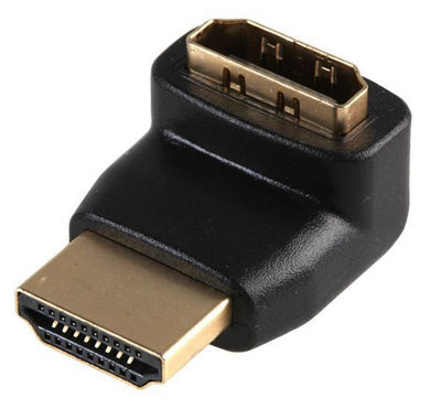 ProSignal Pro SignalHdmi Plug To Socket Adaptors90 / 270 Degree from B&Q
