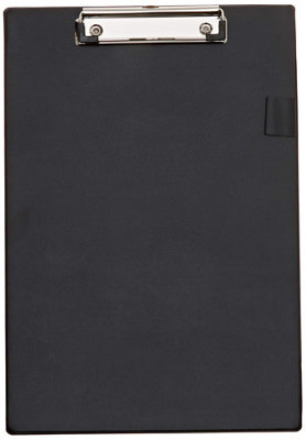 Fivestar 5 Star Standard Clipboard With Pvc Cover Foolscap Black from B&Q