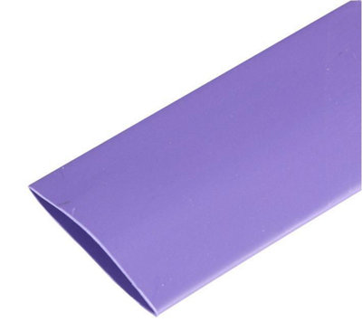Pro Power25.40mm Heat Shrink Tubing Purple 5M from B&Q