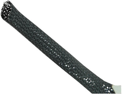 Pro PowerExpandable Braided Sleeving Black 12-24mm 10M from B&Q