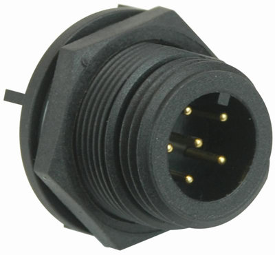 Bulgin Limited - Plug, Pcb, Ip68, 6 Pole
